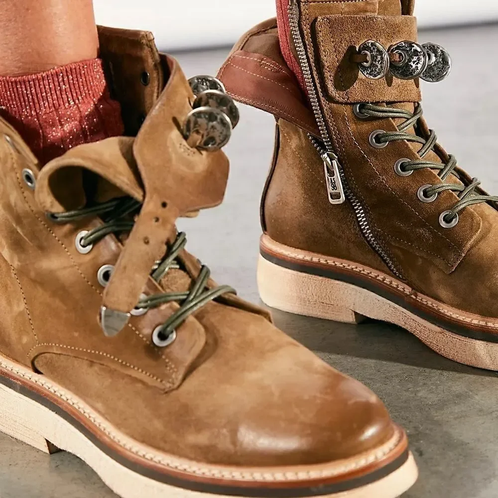 New A.S. 98 Lena Lace Up Ankle Boots